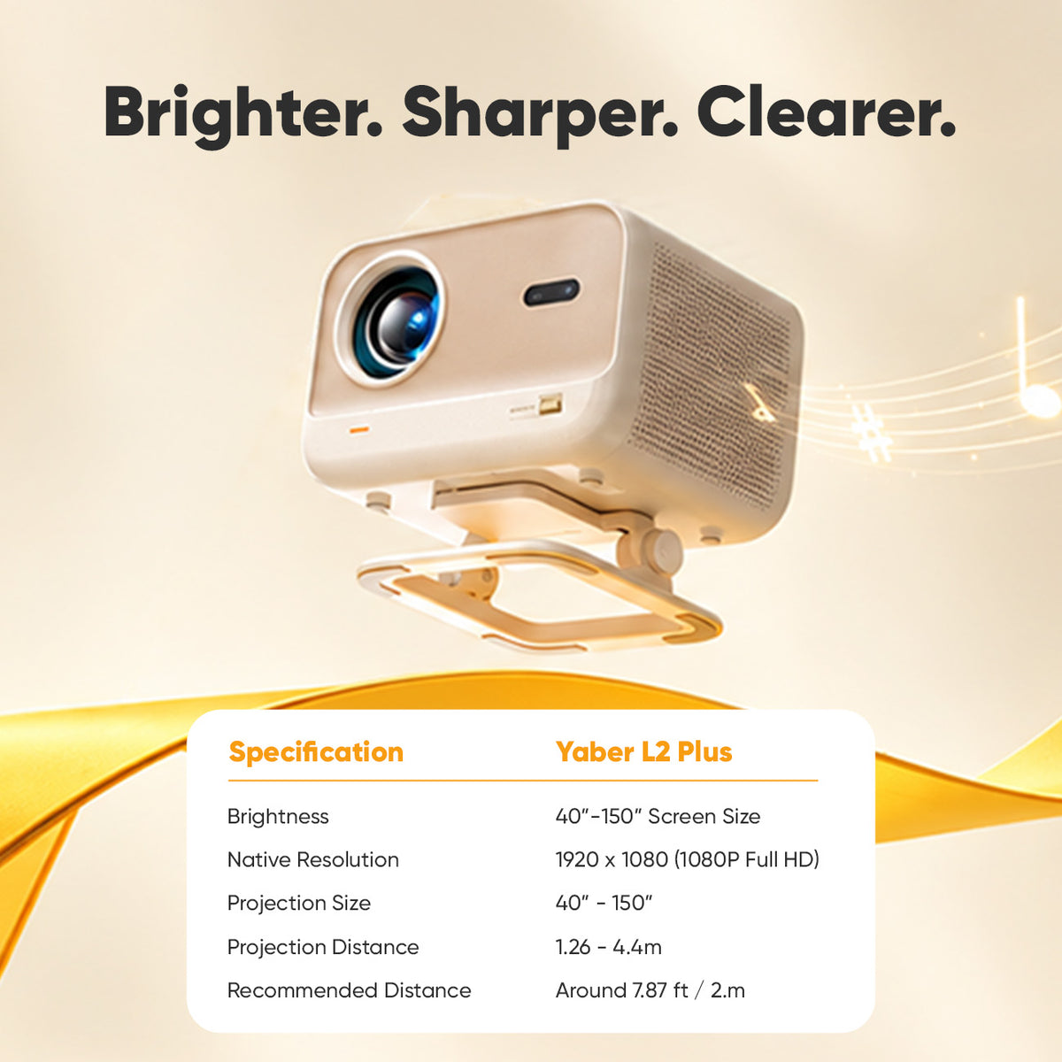 Yaber Entertainment Projector L2 Plus