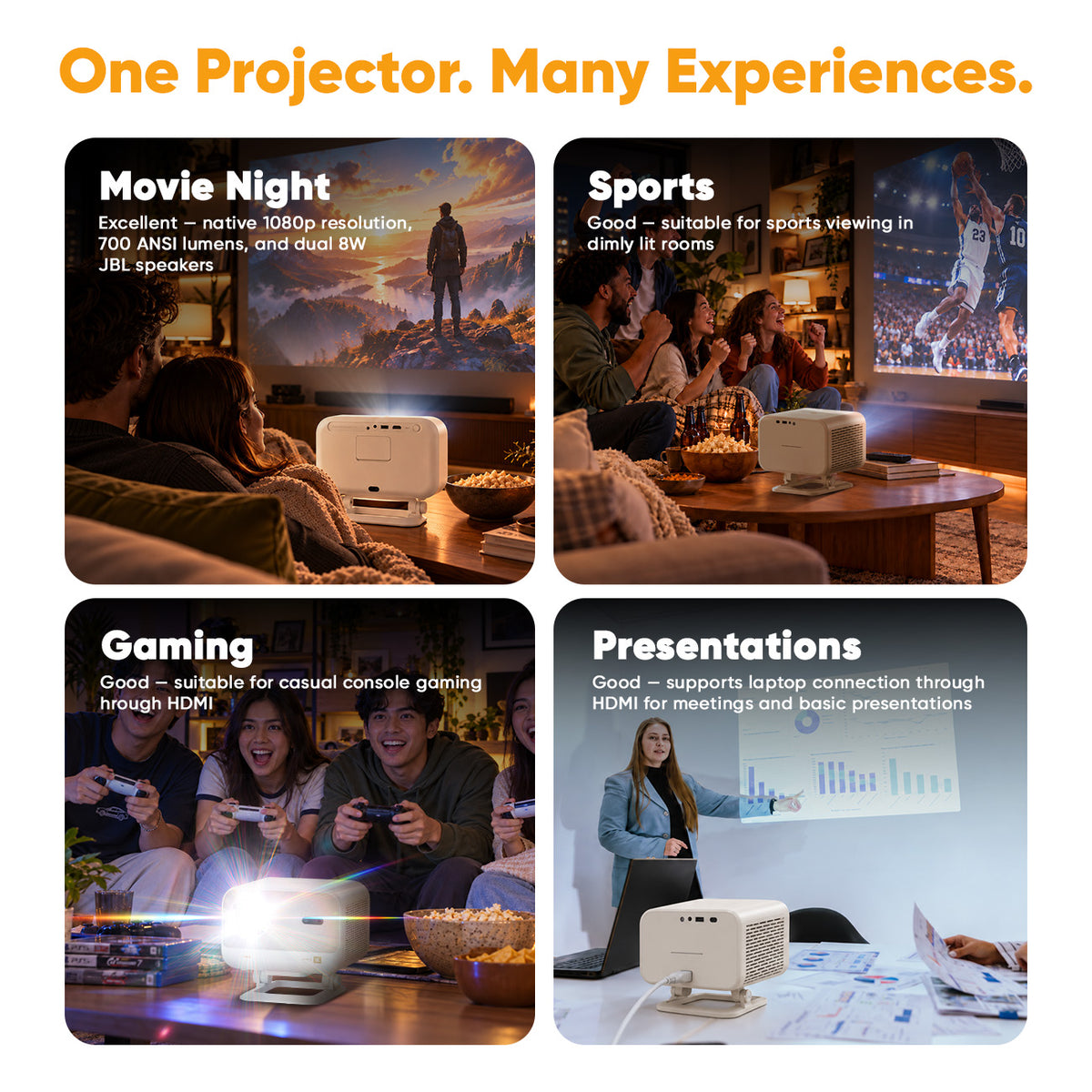 Yaber Entertainment Projector L2 Plus