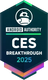 Android Authority CES Breakthrough 2025 badge with colorful design