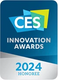 CES Innovation Awards 2024 Honoree logo with CES logo