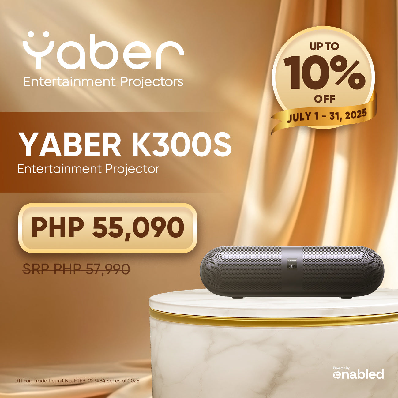 Yaber Entertainment Projector K300s