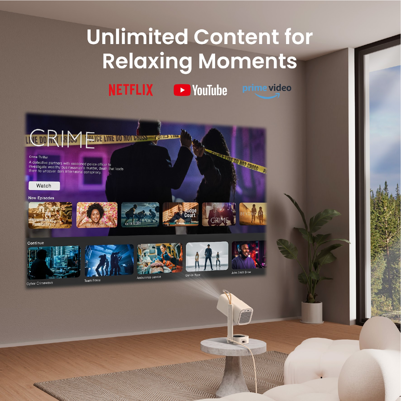 Yaber Entertainment Projector T1 Pro