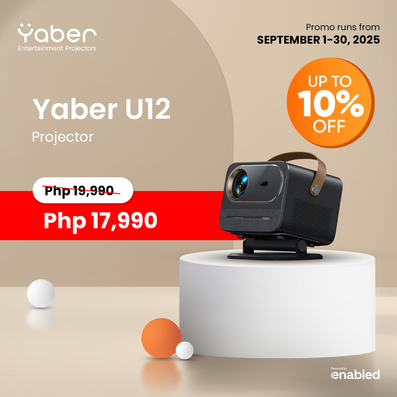 Yaber Entertainment Projector U12