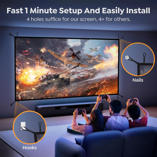Yaber Projector Screen 100"  YS-100F