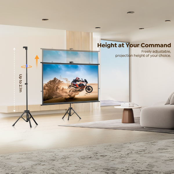 Yaber Projector Stand Screen YS-84D