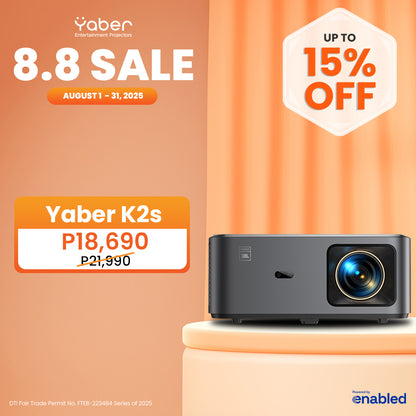 Yaber Entertainment Projector K2s