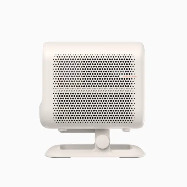 White Yaber L2 Plus Projector side view on a white background